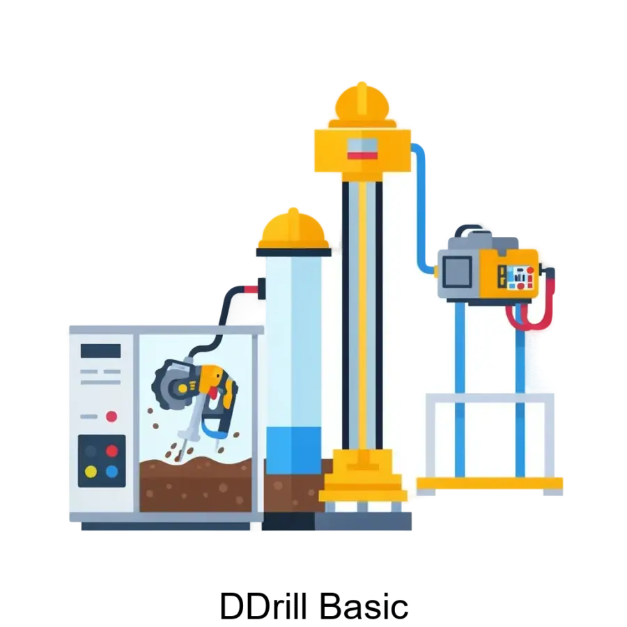 Продукт DDrill Basic представляет собой современную автоматизированную систему управления (АСУ), предназначенную для повышения эффективности и безопасности операций бурения.