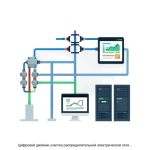 Купить Цифровой двойник участка распределительной электрической сети фидера - ARPP-29966 из реестра по лучшей цене