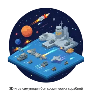 Купить 3D игра симуляция боя космических кораблей - ARPP-29759 из реестра по лучшей цене