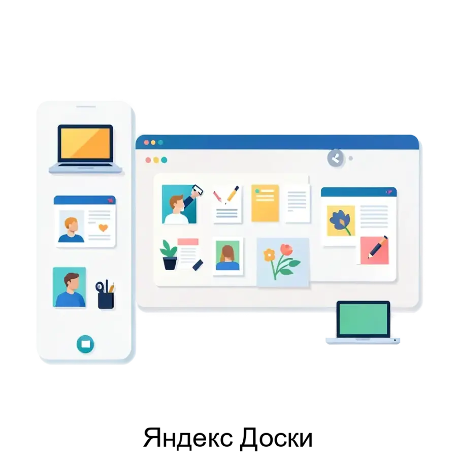 Яндекс Доски — это онлайн-инструмент для совместной работы и творчества, который позволяет пользователям создавать. Основная задача: совместная онлайн-доска для творчества и работы.