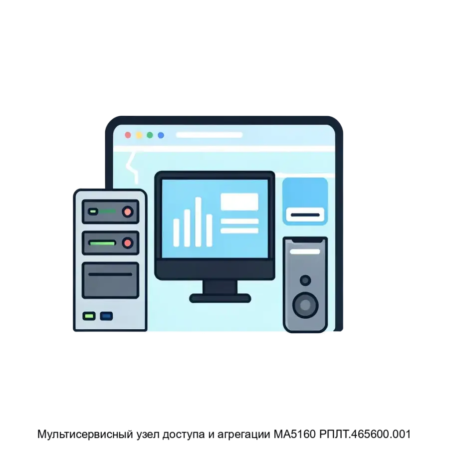 Мультисервисный узел доступа и агрегации MA5160 РПЛТ.465600.001 представляет собой современное телекоммуникационное устройство. Основная задача: **Универсальный агрегатор высокоскоростных телекоммуникаций**.