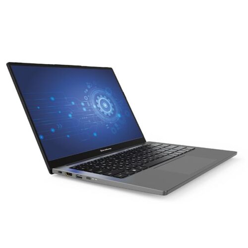 Ноутбук Kraftway KraftBook 14" OLED (1920x1200) IPS 400cd,Core i5-1235U,8Gb DDR4-3200,256Gb SSD(2),Wi-Fi 6+BT,Metal case,web,2хUSB,2xUSB-C,HDMI,RJ45,1.45kg,Grey,noOS, 1г МИНПРОМТОРГ (МПТ) — изображение 2