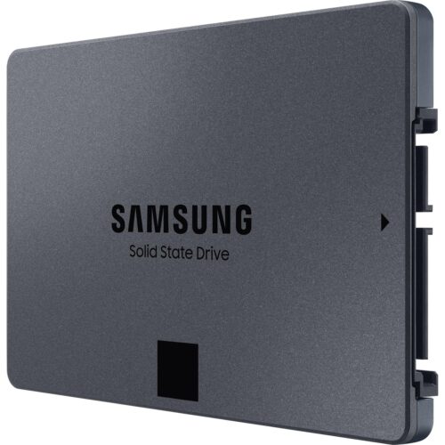 Твердотельные накопители/ Samsung SSD 870 QVO, 4000GB, 2.5" 7mm, SATA3, 4-bit MLC, R/W 560/530MB/s, IOPs 98 000/88 000, TBW 1440, DWPD 0.33 (12 мес.) — изображение 2