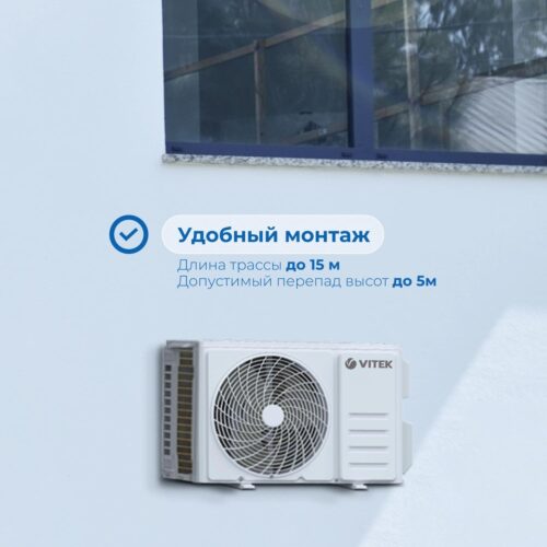 Сплит-система Vitek VT-2505 белый — изображение 16