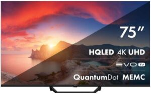 Купить Телевизор QLED Haier 75" Smart TV S2 Pro Frameless черный 4K Ultra HD 60Hz DVB-T DVB-T2 DVB-C DVB-S DVB-S2 USB WiFi Smart TV - 4D-20705201 из реестра по лучшей цене