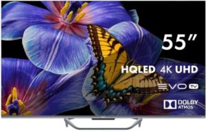 Купить Телевизор QLED Haier 55" Smart TV S4 Frameless серый 4K Ultra HD 60Hz MEMC DVB-T DVB-T2 DVB-C DVB-S2 USB WiFi Smart TV - 4D-20705195 из реестра по лучшей цене