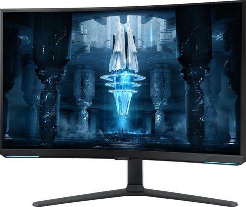 Монитор Samsung 32" Odyssey Neo G8 S32BG852NI черный/белый VA LED 16:9 HDMI полуматовая HAS Piv 350cd 178гр/178гр 3840x2160 240Hz FreeSync Premium Pro DP 4K USB 7кг — изображение 7