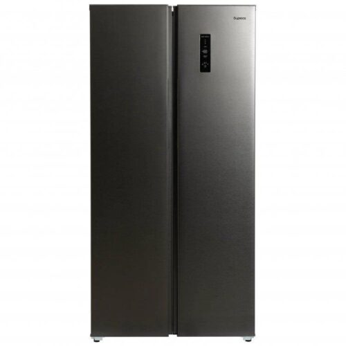 Холодильник Бирюса SBS 400 DI 2-хкамерн. нержавеющая сталь — изображение 4