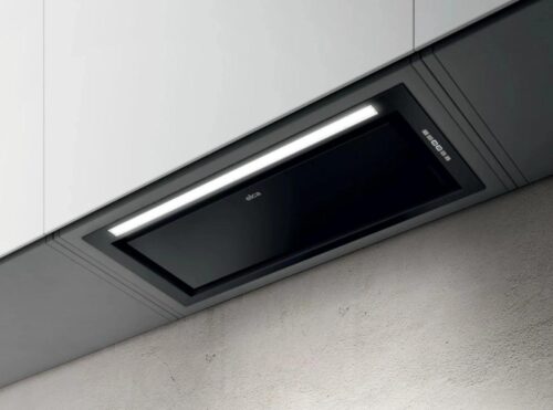 Вытяжка встраиваемая Elica Hidden BLGL/A/72 черный/стекло черное управление: кнопочное (1 мотор) — изображение 2