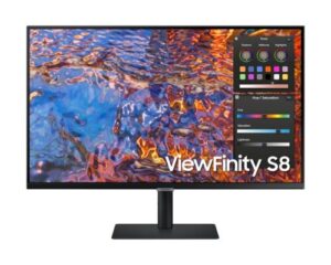 Купить Монитор Samsung 32" ViewFinity S8 S80PB S32B800PXI (IPS 21:9 3840x2160x60Hz 5ms 350cd 1000:1 178/178 1,07 bill; DP; HDMI; USB-C (90W); USB3.0x3 RJ45 HAS Tilt Swiv VESA Black - 4D-20504331 из реестра по лучшей цене