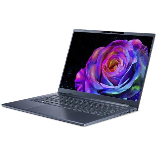 Ноутбук Acer Swift Go 14 AI SFG14-75-58NB Intel Core Ultra 5 226V/16Gb/SSD1Tb/14"/OLED/WUXGA/1920x1200/60Hz/NoOS/Blue/1.24kg (NX.JNBCD.007) — изображение 11