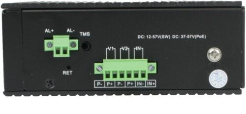 Коммутатор/ OSNOVO Промышленный гигабитный L2+ коммутатор HiPoE на 12 портов с функцией мониторинга температуры/ влажности/ напряжения, 1 *10/100/1000Base-T с PoE BT (до 90W), 7 *10/100/1000Base-T с PoE (до 30W), 4*SFP 1000Base-X, суммарно PoE до 300W, Б — изображение 3