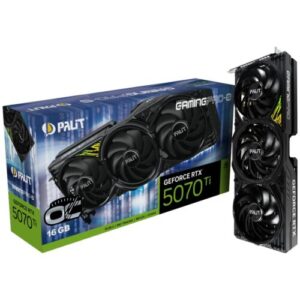 Купить Видеокарта Palit RTX5070Ti GAMINGPRO-S OC 16GB GDDR7 256bit 3xDP HDMI 3FAN RTL - 4D-16026768 из реестра по лучшей цене