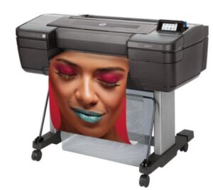 Купить Широкоформатный принтер HP DesignJet Z9+ PS (44",9 colors, pigment ink, 2400x1200dpi,128 Gb(virtual),500 Gb HDD, GigEth/host USB type-A,stand,single sheet and roll feed,autocuttePS) - 4D-20415144 из реестра по лучшей цене