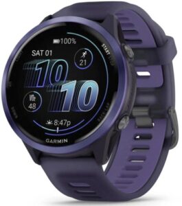 Купить Смарт-часы Garmin Forerunner 570 47мм 1.4" AMOLED корп.фиолетовый рем.фиолетовый разм.брасл.:135-205мм (010-02971-02) - 4D-19338770 из реестра по лучшей цене