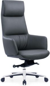 Купить Кресло руководителя Cactus CS-LBK-MILANO кожа с подголов. крестов. алюминий - 4D-15238569 из реестра по лучшей цене