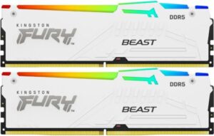 Купить Память DDR5 2x32GB 5200MHz Kingston KF552C40BWAK2-64 Fury Beast RGB RTL Gaming PC5-41600 CL40 DIMM 288-pin 1.25В single rank с радиатором Ret - 4D-15647783 из реестра по лучшей цене