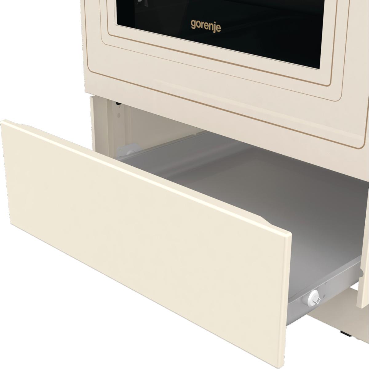 Плита GORENJE/ Тип плиты: комбинированная, Тип варочной поверхности: газовая, Цвет: бежевый, Гриль: Есть, Ширина, см: 50 — изображение 6