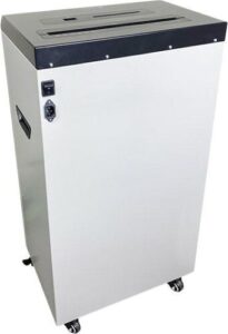 Купить Шредер Heleos СП65-4 белый/черный (секр.P-4) фрагменты 30лист. 65лтр. скрепки скобы пл.карты CD - 4D-15935671 из реестра по лучшей цене