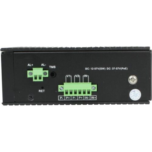 Коммутатор/ OSNOVO Промышленный гигабитный L2+ коммутатор HiPoE на 12 портов с функцией мониторинга температуры/ влажности/ напряжения, 1 *10/100/1000Base-T с PoE BT (до 90W), 7 *10/100/1000Base-T с PoE (до 30W), 4*SFP 1000Base-X, суммарно PoE до 300W, Б — изображение 8