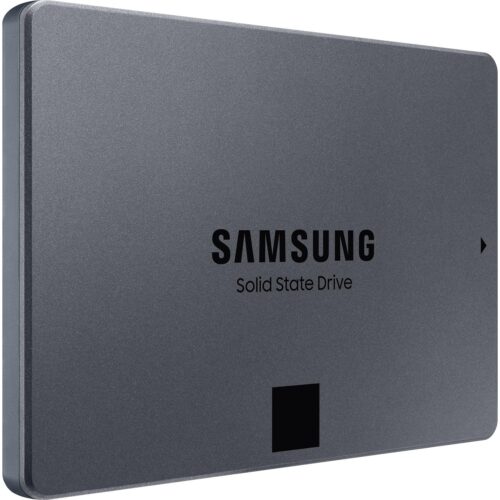 Твердотельные накопители/ Samsung SSD 870 QVO, 4000GB, 2.5" 7mm, SATA3, 4-bit MLC, R/W 560/530MB/s, IOPs 98 000/88 000, TBW 1440, DWPD 0.33 (12 мес.) — изображение 3