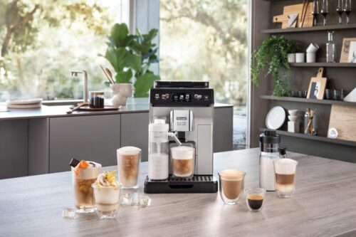Кофемашина Delonghi Eletta Explore ECAM450.55.S 1450Вт серебристый/черный — изображение 9