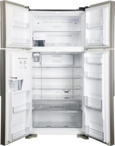 Купить Холодильник Hitachi R-W660PUC7X GC 2-хкамерн. шампань глянц. инвертер - 4D-20544008 из реестра по лучшей цене