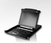 Купить КВМ консоль ATEN 17" 16-Port PS/2-USB VGA Single Rail LCD KVM Switch - 4D-15774726 из реестра по лучшей цене