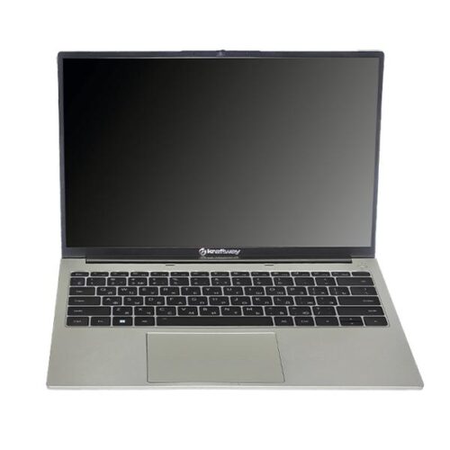 Ноутбук Kraftway KraftBook 14" OLED (1920x1200) IPS 400cd,Core i5-1235U,8Gb DDR4-3200,256Gb SSD(2),Wi-Fi 6+BT,Metal case,web,2хUSB,2xUSB-C,HDMI,RJ45,1.45kg,Grey,noOS, 1г МИНПРОМТОРГ (МПТ)