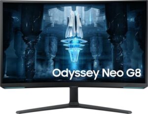 Купить Монитор Samsung 32" Odyssey Neo G8 S32BG852NI черный/белый VA LED 16:9 HDMI полуматовая HAS Piv 350cd 178гр/178гр 3840x2160 240Hz FreeSync Premium Pro DP 4K USB 7кг - 4D-18705919 из реестра по лучшей цене
