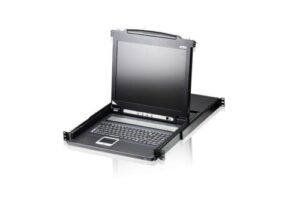 Купить Переключатель/switch, KVM, 1 user консоль LCD/ЖК 19 =16 cpu/портов/port PS2/USB+VGA, с KVM-шнурами PS2 1х1.8м.;USB 1x1.8м., 1280x1024, 1U 19, исп.спец.шнуры, OSD, каскад 256, лат./рус.клав/ 16P  LCD KVMP SWITCH 19INCH - 4D-15956961 из реестра по лучшей цене