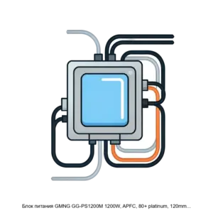 Купить Блок питания GMNG GG-PS1200M 1200W, APFC, 80+ platinum, 120mm fan, 9xSATA, full cable management (ATX 12V 3.0), RTL - X-1102274 из реестра по лучшей цене