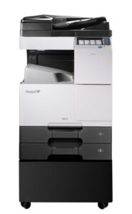 Купить МФУ Sindoh N511 принтер/копир/сканер, А3. 28 стр/мин Ч/Б, 1800х600 dpi. Сканер до 45 стр/мин. Факс Super G3 (опция). Нагрузка до 28 000отп/мес. Процессор 1,2ГГц (2 ядра), 2 Гб (4Гб макс.) RAM, 250 ГБ HDD, 1000 Мб Ethernet, USB, USB-host. PS3, PCL5/6. Бума - 4D-13404166 из реестра по лучшей цене