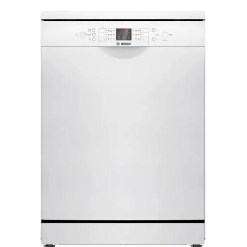 Посудомоечная машина BOSCH Serie 2, Отдельностоящая посудомоечная машина 60см., Silence; 12 комплектов цвет:белый; Класс энергопотребления A++; уровень шума 48 дБ; 6 программ, половинная загрузка , дисплей, таймер