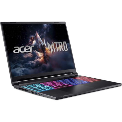 Ноутбук Acer Nitro V 16S ANV16S-71-58YF Intel Core 5 210H/16Gb/SSD1Tb/RTX5060 8Gb (85W)/16"/IPS/WQXGA/2560x1600/180Hz/NoOS/Black/2.1kg (NH.U28CD.001) — изображение 17