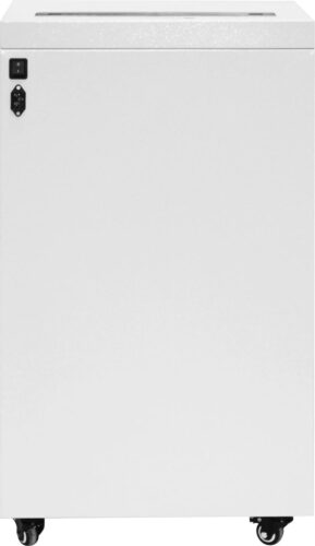 Шредер Heleos УО90-5 белый/черный (секр.P-5) фрагменты 21лист. 90лтр. скрепки скобы пл.карты CD — изображение 5