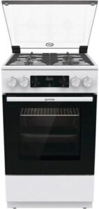 Купить Плита Газовая Gorenje GGI5C23WF белый (стеклянная крышка) реш.чугун - 4D-21663565 из реестра по лучшей цене