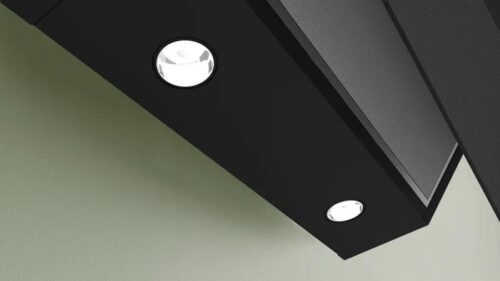 Вытяжка BOSCH Наклонная вытяжка для настенного монтажа, максимальная производительность 700м3/ч, 60см, цвет: черный ,touch control
