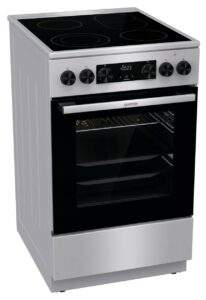 Купить Плита Электрическая Gorenje GECS5C70XA нержавеющая сталь/черный стеклокерамика (без крышки) - 4D-12803700 из реестра по лучшей цене