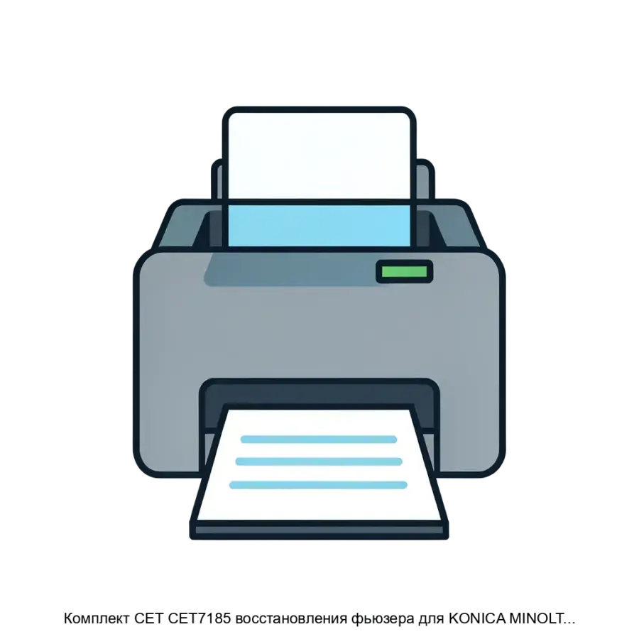 Комплект CET CET7185 восстановления фьюзера для KONICA MINOLTA Bizhub 654/754/654e/C654/C754 — Комплект CET CET7185 предназначен для восстановления узла фьюзера в принтерах KONICA MINOLTA Bizhub 654, 754, 654e.