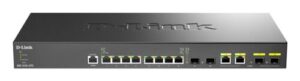 Купить коммутатор D-Link PROJ Настраиваемый L2+ коммутатор, 8x10GBase-T, 2x10GBase-X SFP+, 2xCombo 10GBase-T/SFP+, CLI, консольный порт RJ-45 - 4D-15773038 из реестра по лучшей цене