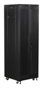 Купить Шкаф серверный Lanmaster (TWT-CBB-42U-8X10-G1) напольный 42U 800x1000мм пер.дв.стекл задн.дв.двуст. 2 бок.пан. 800кг черный IP20 - 4D-15663488 из реестра по лучшей цене