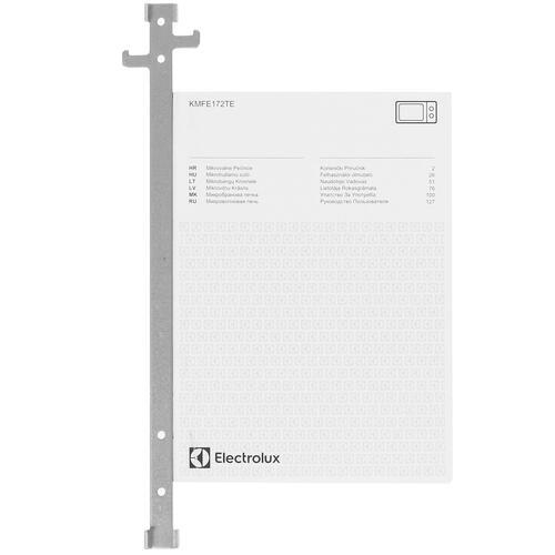 Встраиваемая микроволновая печь ELECTROLUX/ Встраиваемая микроволновая печь с грилем, объем объем 17 л., высота 371 мм, цвет черный/нерж.cталь — изображение 6