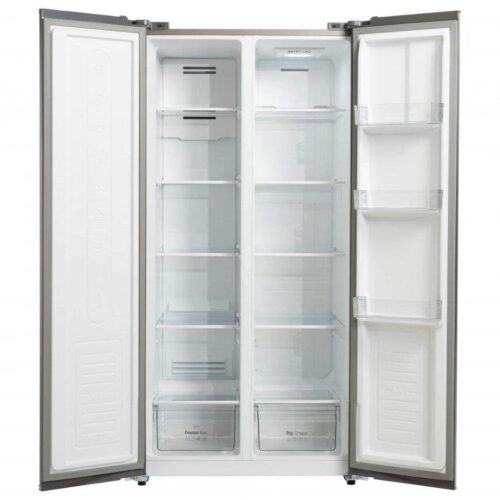 Холодильник Бирюса SBS 400 DI 2-хкамерн. нержавеющая сталь — изображение 2