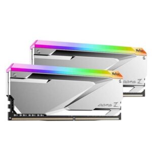 Купить Оперативная память Netac Z RGB 32GB (2x16GB) DDR5-6800 (PC5-54400) C34 34-45-45-108 1.4V XMP Dual DIMM Kit Silver - 4D-15771800 из реестра по лучшей цене