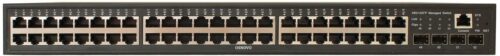 Коммутатор/ OSNOVO Управляемый L2 PoE коммутатор Gigabit Ethernet на 48 RJ45 PoE + 4*GE SFP, до 30W на порт, суммарно до 800W — изображение 3