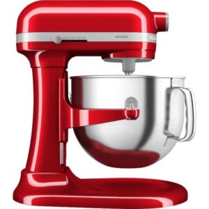 Купить Настольный миксер KitchenAid Artisan с выдвижной чашей 6.6 л, цвет красный - 4D-15786993 из реестра по лучшей цене