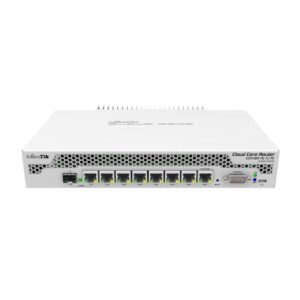 Купить Маршрутизатор MIKROTIK CCR1009-7G-1C-PC Router 19 Rack Mount. Ethernet 7x 10/100/1000 1x SFP/RJ45. Serial. PoE. micrUSB - 4D-13293425 из реестра по лучшей цене