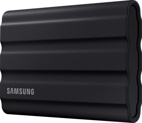 Внешние HDD и SSD/ Samsung External SSD T7 Shield, 4TB, Type C-to-C/A, USB 3.2 Gen2, R/W 1050/1000MB/s, IP65, 88x59x13mm, 98g, Black (12 мес.) — изображение 4