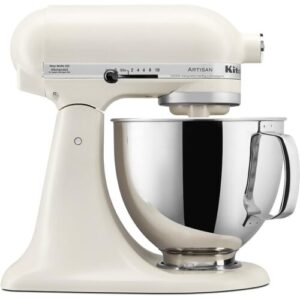 Купить Настольный миксер KitchenAid Настольный миксер с откидным блоком  Artisan 4.8 л, бежевый - 4D-15787000 из реестра по лучшей цене